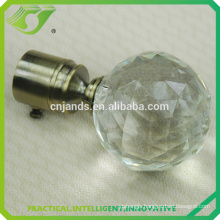 Curtain rods with glass finials, curtain rod glass ball finial